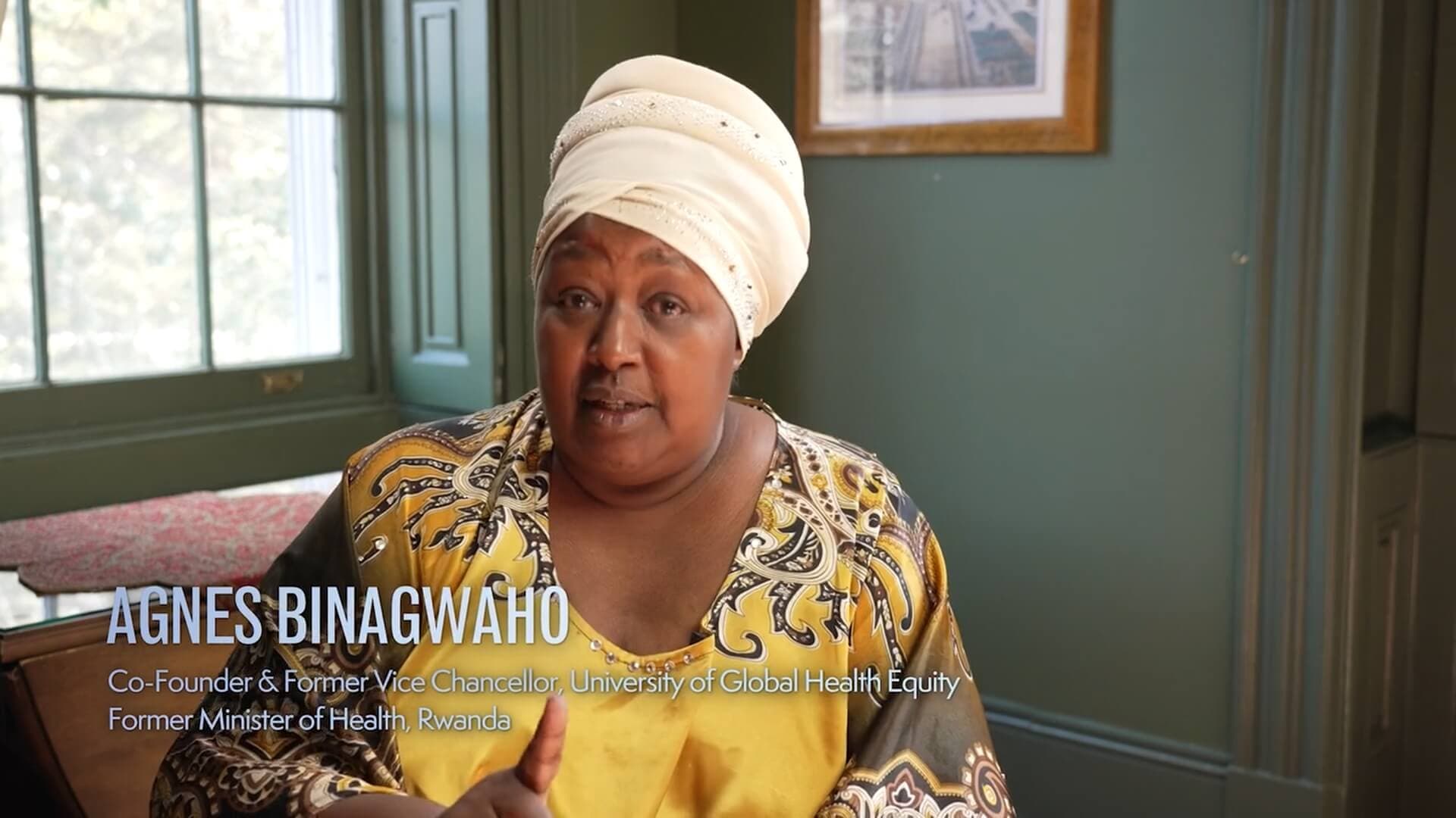 Doctor Agnes Binagwaho